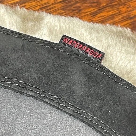 The North Face Waterproof Snow Boots Women's US 7 Black Faux Fur Lined Winter - Picture 5 of 16